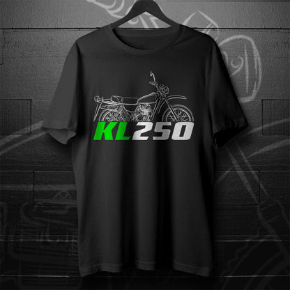 Kawasaki KL250 Inspired T-Shirt - Motorcycle Tee Shirt for Riders