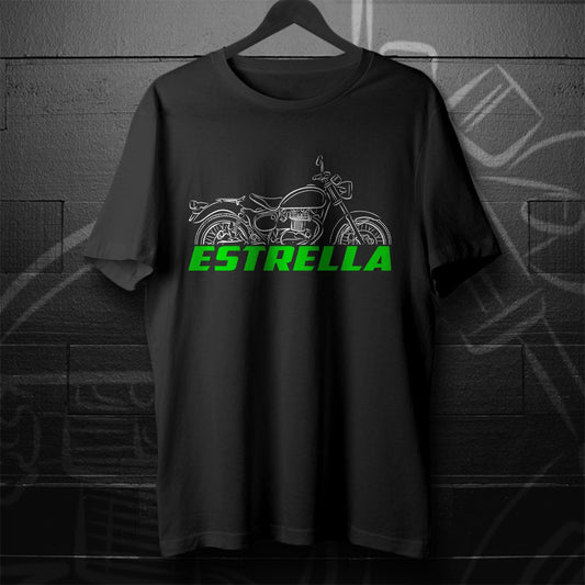 Kawasaki Estrella Inspired T-Shirt - Motorcycle Tee Shirt for Riders