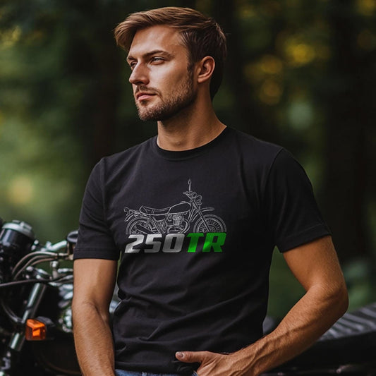 Kawasaki 250TR Inspired T-Shirt - Motorcycle Tee Shirt for Riders