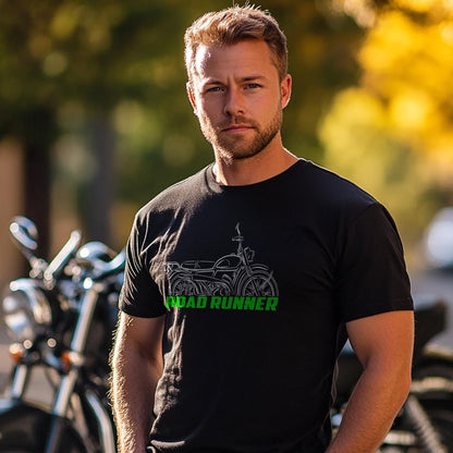 Kawasaki C2TR 120 Road Runner Inspired T-Shirt - Motorcycle Tee Shirt for Riders