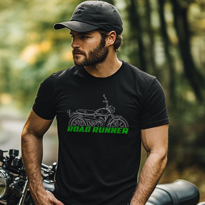 Kawasaki C2SS 120 Road Runner Inspired T-Shirt - Motorcycle Tee Shirt for Riders