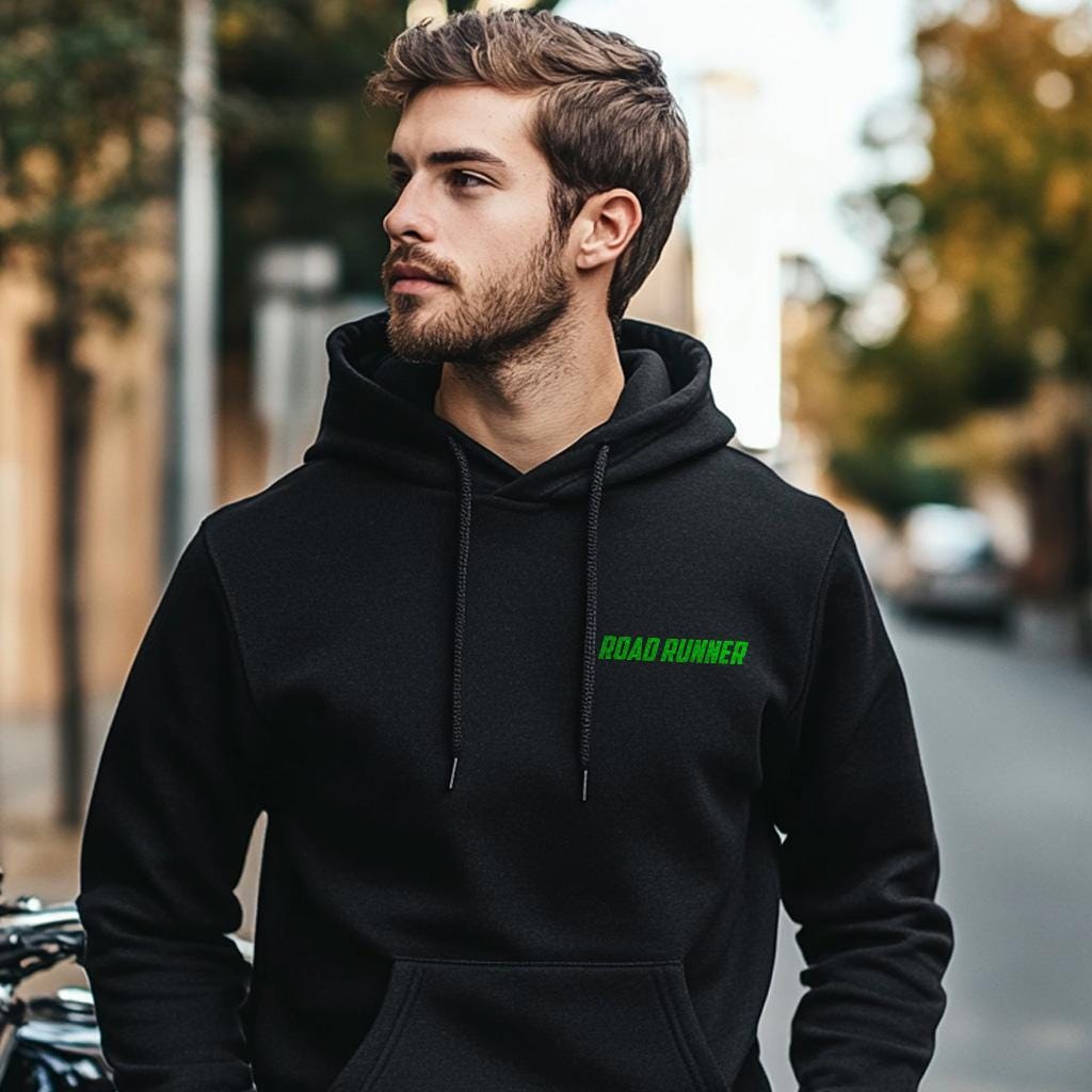 Kawasaki C2TR 120 Road Runner Inspired Hoodie - Motorcycle Sweatshirt for Riders