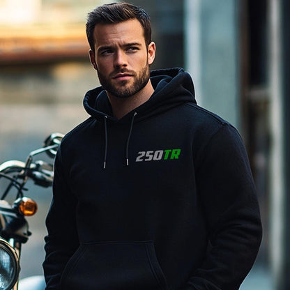 Kawasaki 250TR Inspired Hoodie - Motorcycle Sweatshirt for Riders