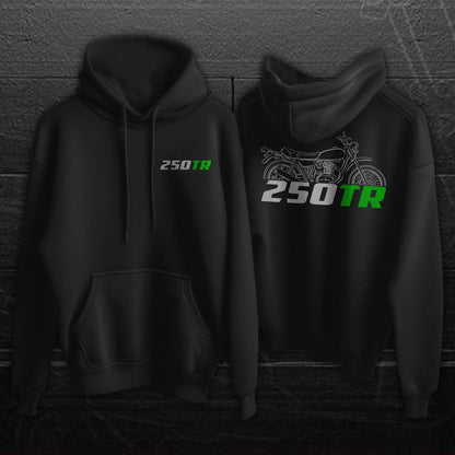 Kawasaki 250TR Inspired Hoodie - Motorcycle Sweatshirt for Riders