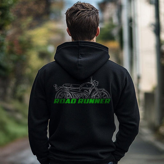 Kawasaki C2SS 120 Road Runner Inspired Hoodie - Motorcycle Sweatshirt for Riders
