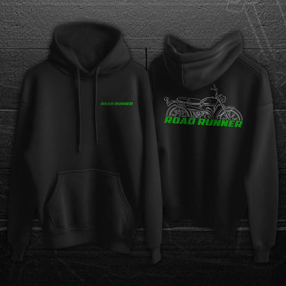 Kawasaki C2SS 120 Road Runner Inspired Hoodie - Motorcycle Sweatshirt for Riders