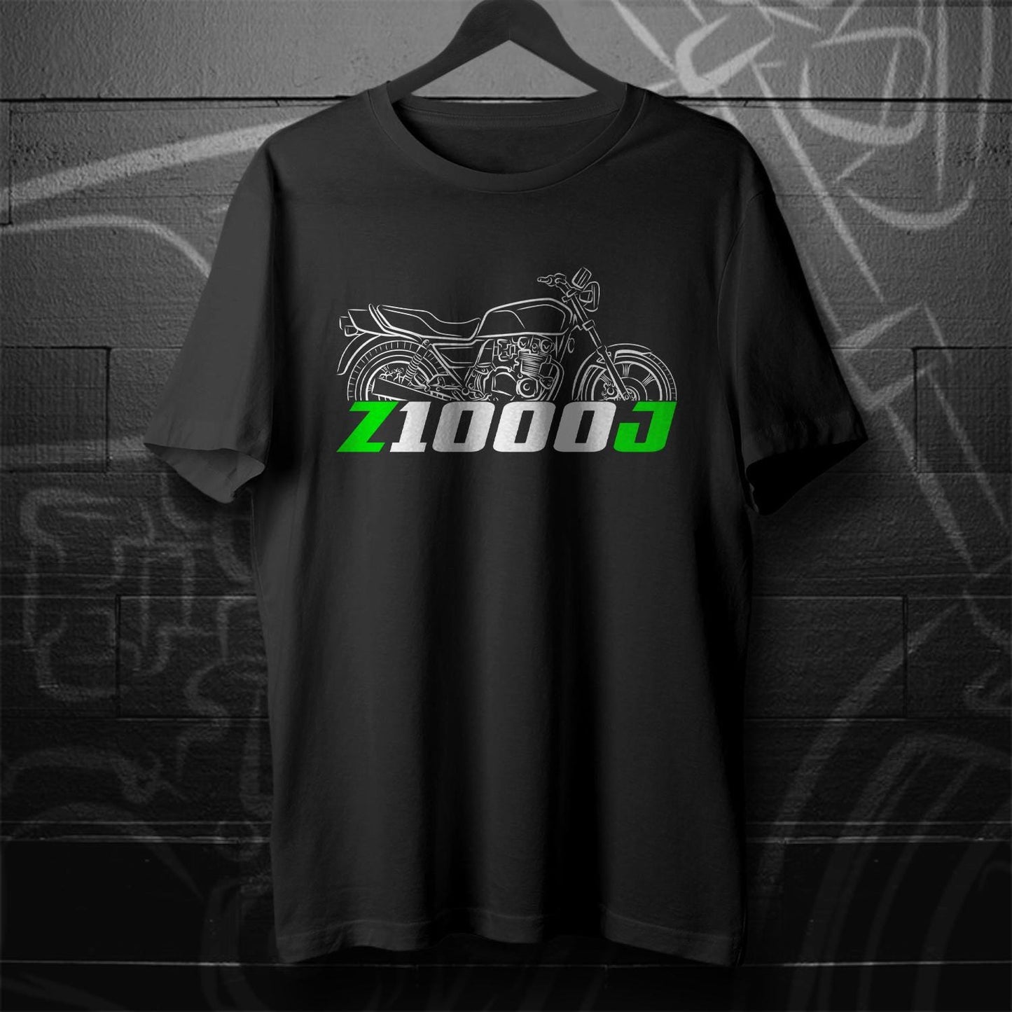 Kawasaki Z1000J & KZ1000J Inspired T-Shirt - Motorcycle Tee Shirt for Riders
