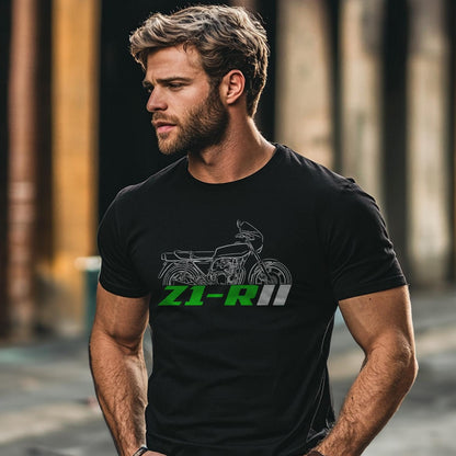 Kawasaki Z1000 & Z1000D Z1-R-II Inspired T-Shirt - Motorcycle Tee Shirt for Riders