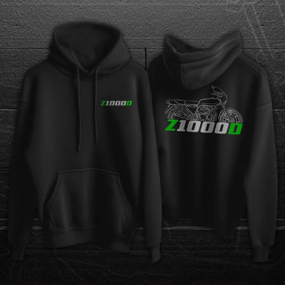 Kawasaki Z1000 & Z1000D Z1-R-II Inspired Hoodie - Motorcycle Sweatshirt for Riders