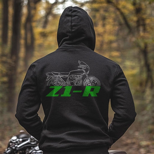 Kawasaki Z1000 & Z1000D Z1-R Inspired Hoodie - Motorcycle Sweatshirt for Riders