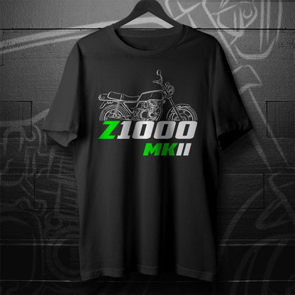 Kawasaki Z1000 & KZ1000 MKII Inspired T-Shirt - Motorcycle Tee Shirt for Riders