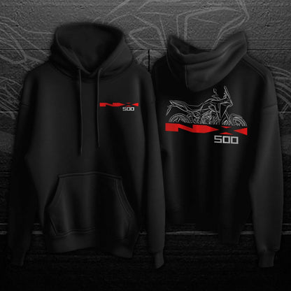 Honda NX500 Hoodie - Motorcycle Sweatshirt for ADV Riders