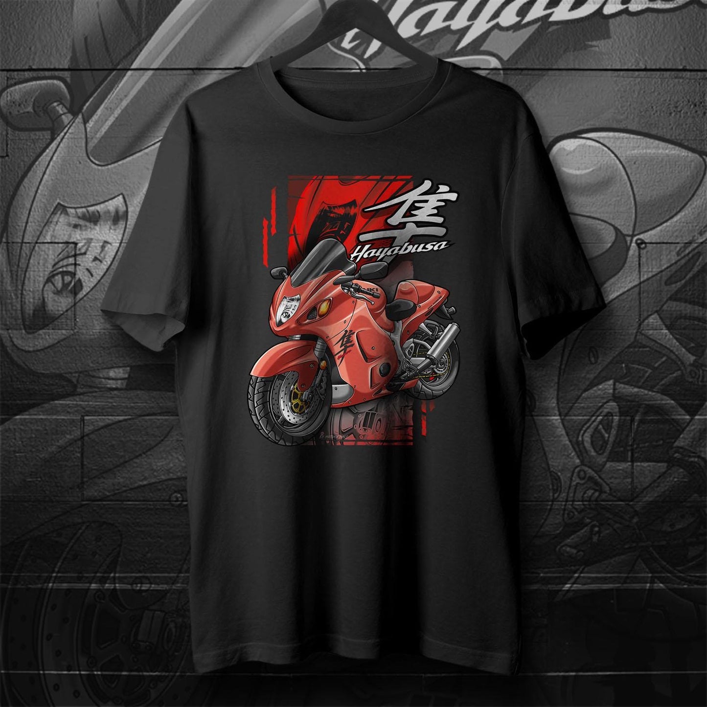 Suzuki Hayabusa 2003 Inspired T-Shirt - Motorcycle Tee Shirt