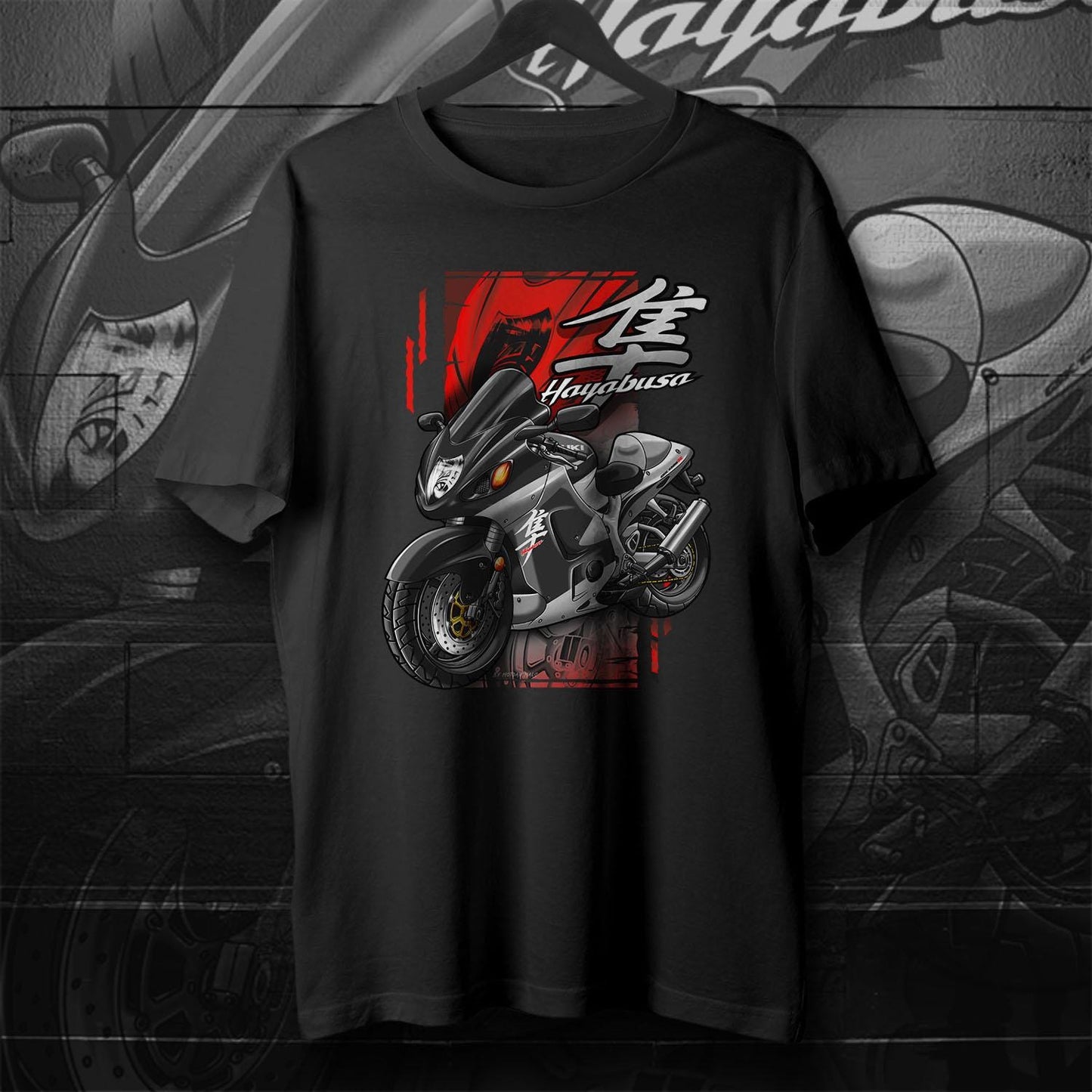 Suzuki Hayabusa 2003 Inspired T-Shirt - Motorcycle Tee Shirt