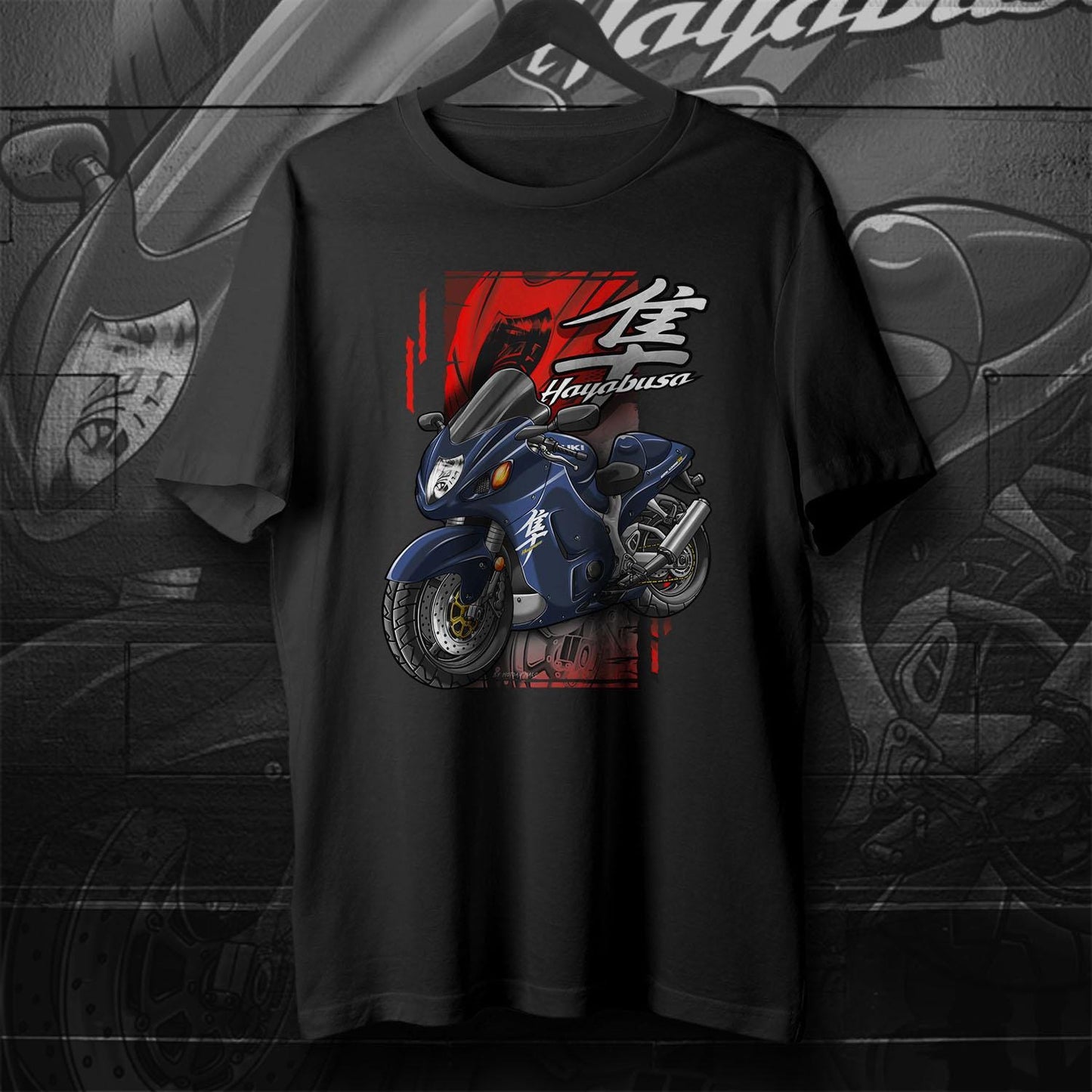 Suzuki Hayabusa 2003 Inspired T-Shirt - Motorcycle Tee Shirt