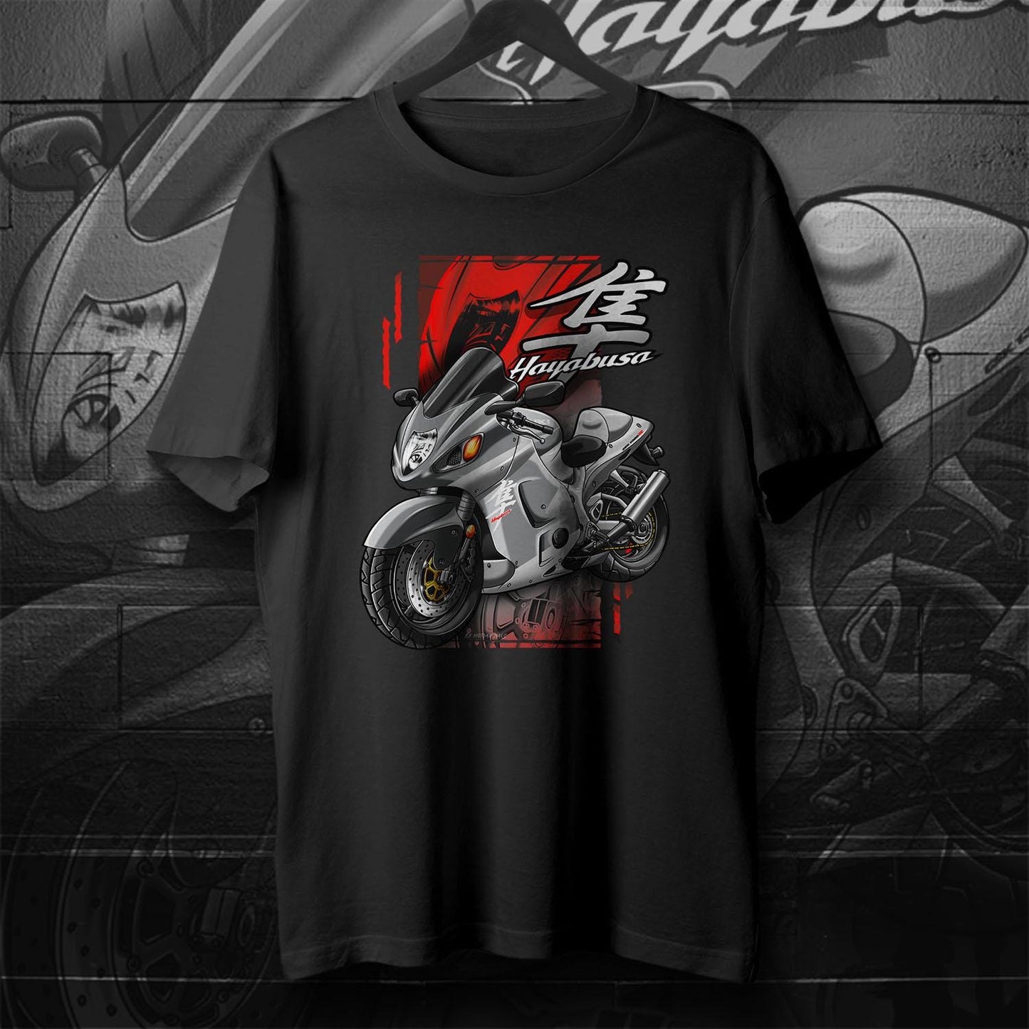 Suzuki Hayabusa 2003 Inspired T-Shirt - Motorcycle Tee Shirt