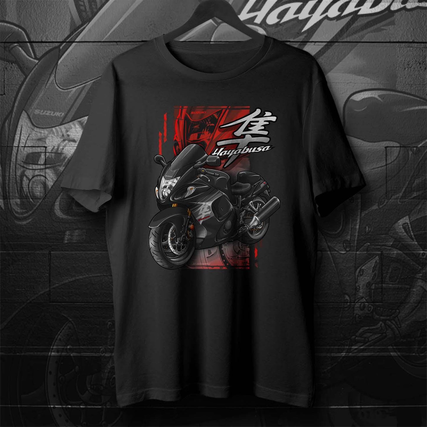 Suzuki Hayabusa 2016-18 Inspired T-Shirt - Motorcycle Tee Shirt