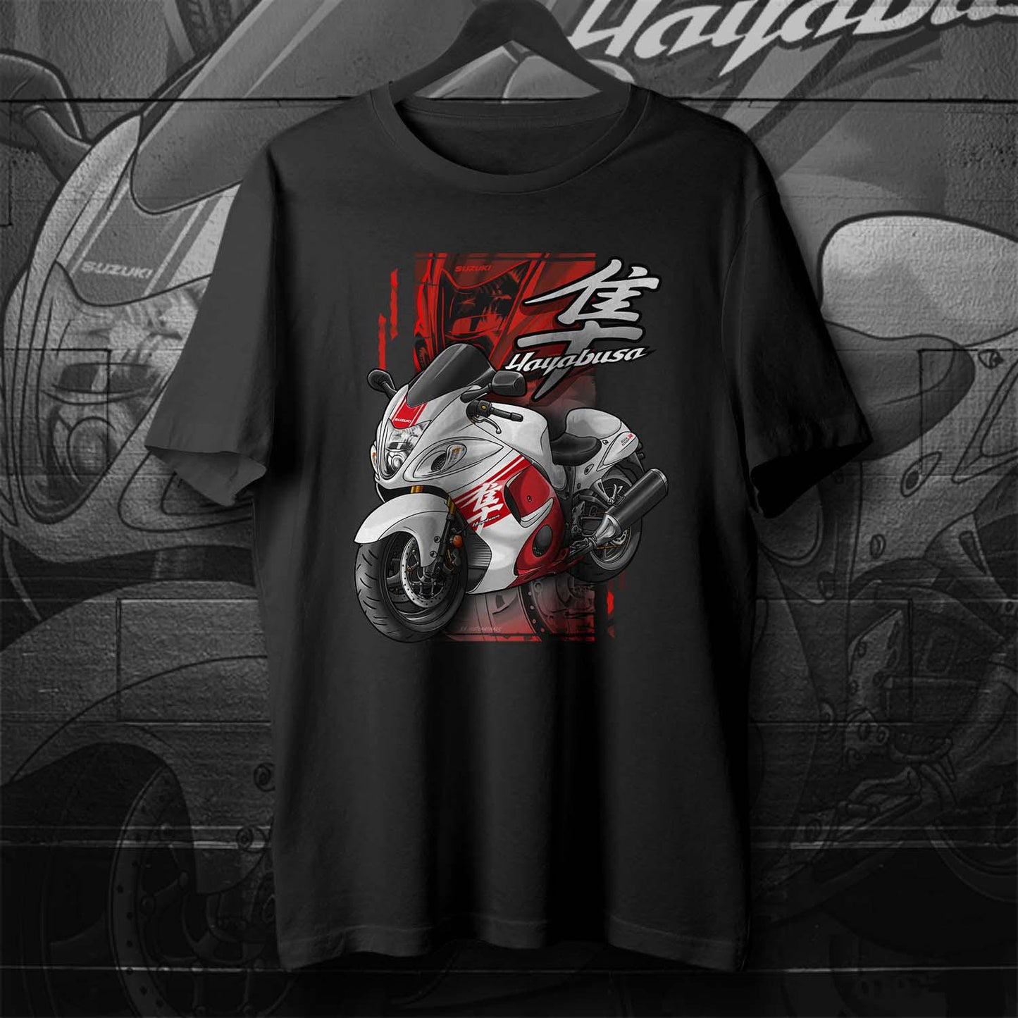 Suzuki Hayabusa 2016-18 Inspired T-Shirt - Motorcycle Tee Shirt