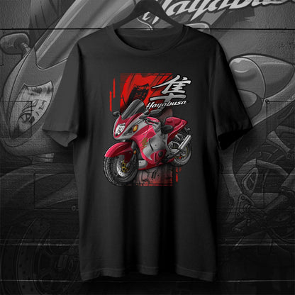 Suzuki Hayabusa 2001-02 Inspired T-Shirt - Motorcycle Tee Shirt