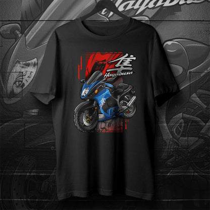 Suzuki Hayabusa 2001-02 Inspired T-Shirt - Motorcycle Tee Shirt