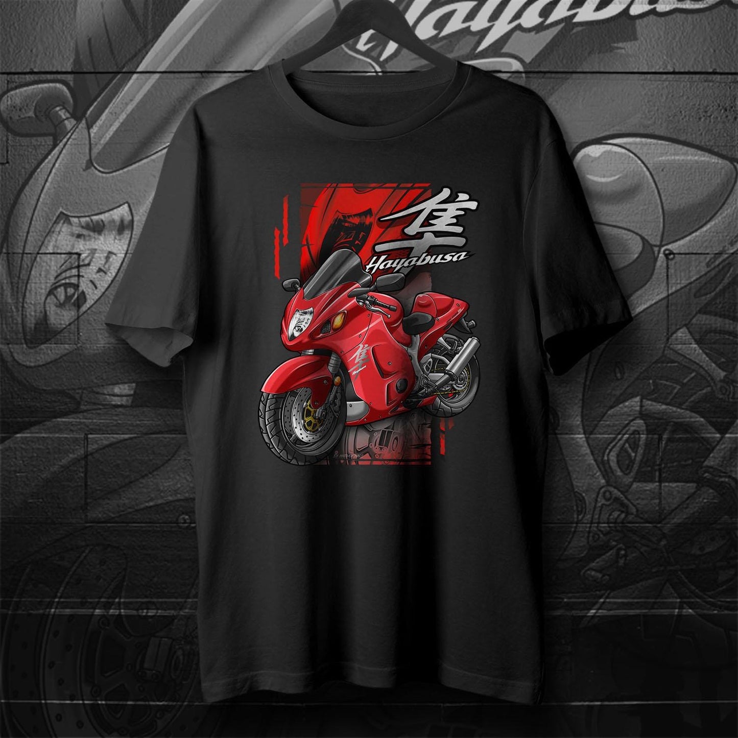 Suzuki Hayabusa 2004 Inspired T-Shirt - Motorcycle Tee Shirt