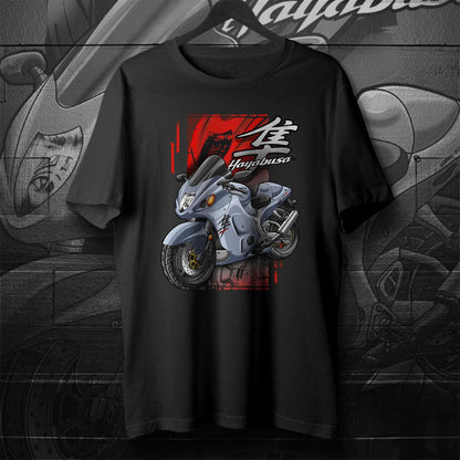 Suzuki Hayabusa 2001-02 Inspired T-Shirt - Motorcycle Tee Shirt