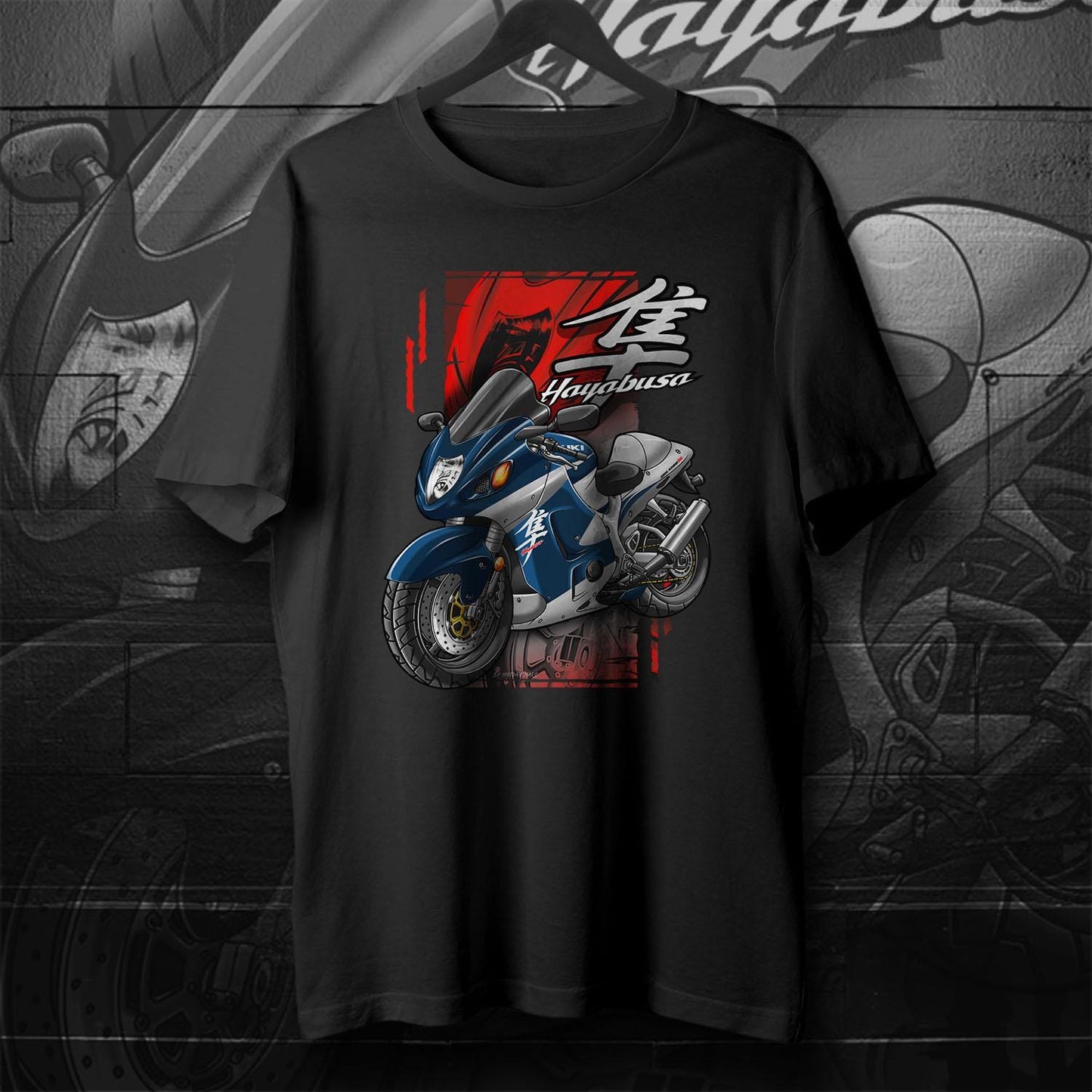 Suzuki Hayabusa 2004 Inspired T-Shirt - Motorcycle Tee Shirt