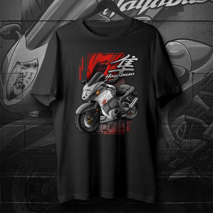 Suzuki Hayabusa 2001-02 Inspired T-Shirt - Motorcycle Tee Shirt