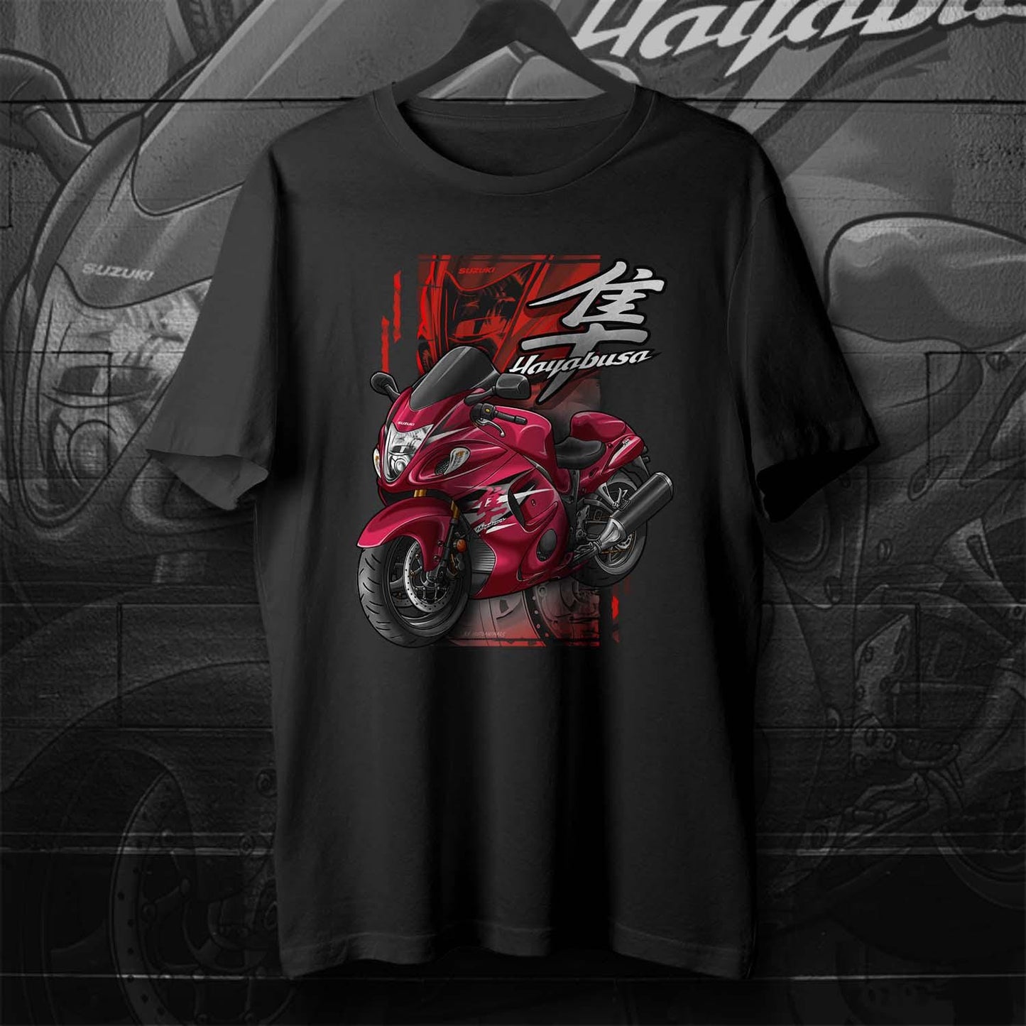 Suzuki Hayabusa 2012-13 Inspired T-Shirt - Motorcycle Tee Shirt