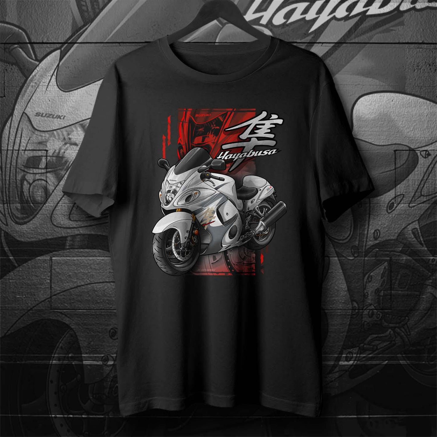 Suzuki Hayabusa 2012-13 Inspired T-Shirt - Motorcycle Tee Shirt