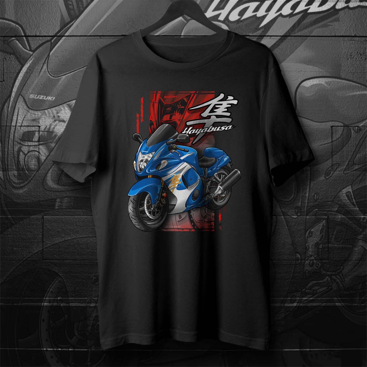 Suzuki Hayabusa 2014-15 Inspired T-Shirt - Motorcycle Tee Shirt