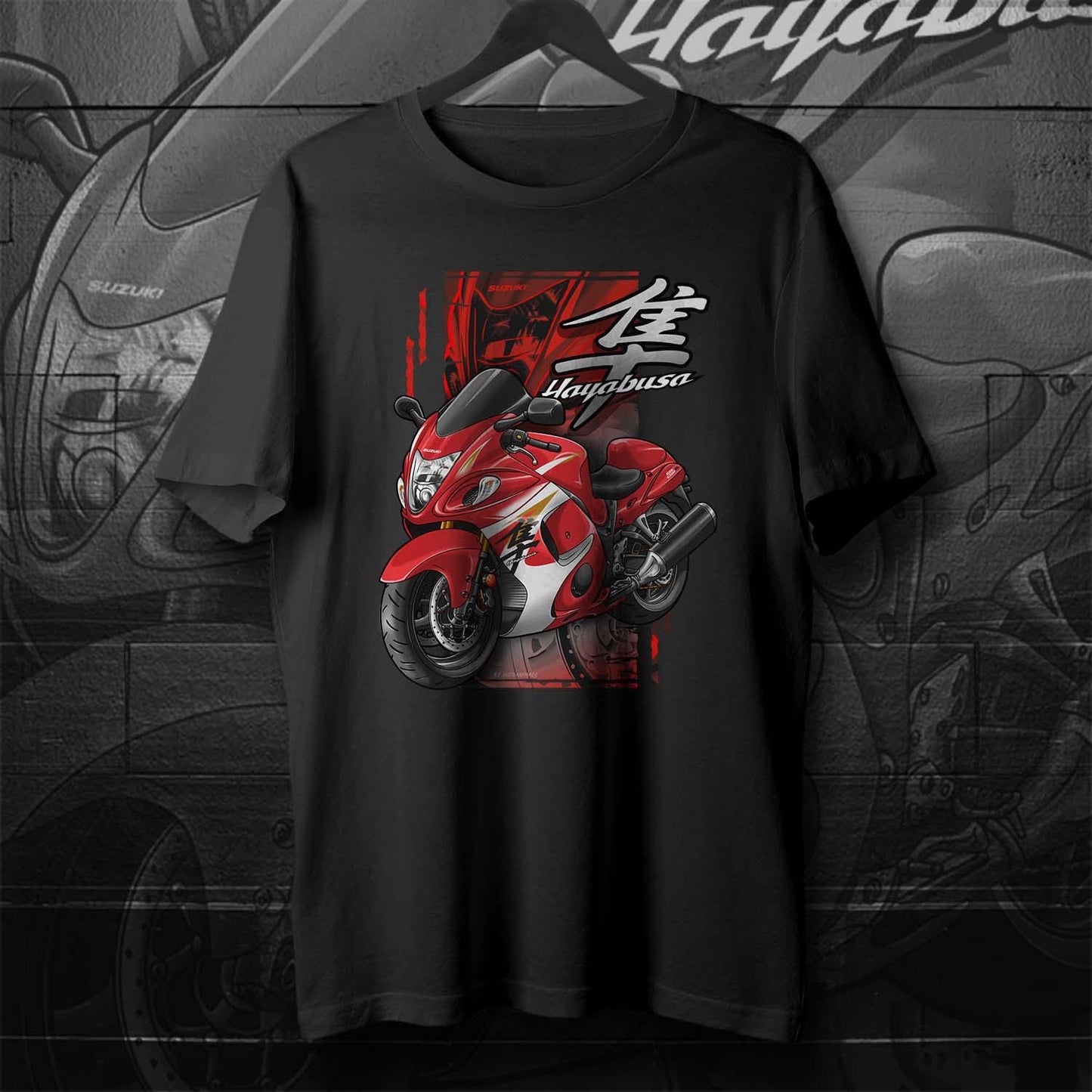 Suzuki Hayabusa 2014-15 Inspired T-Shirt - Motorcycle Tee Shirt