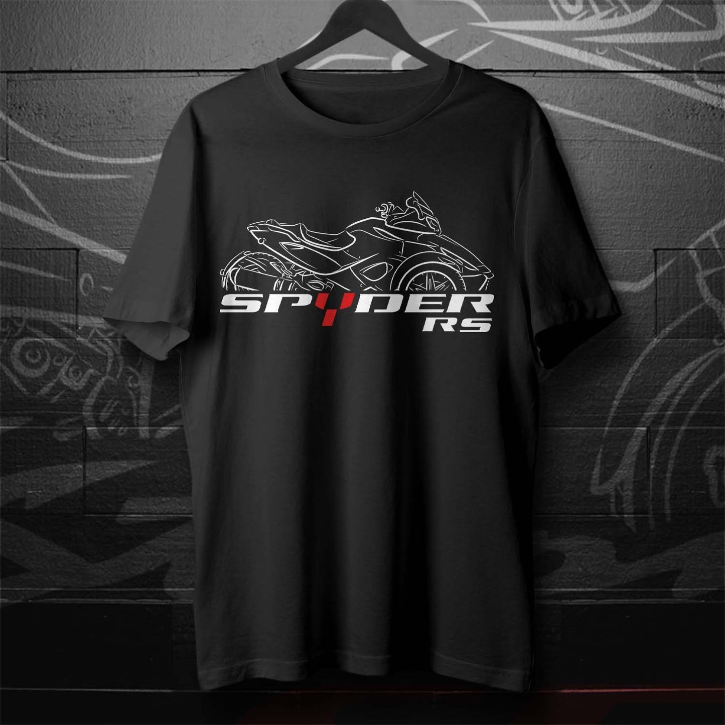 Can-Am Spyder RS T-Shirt - Motorcycle Tee Shirt for Riders