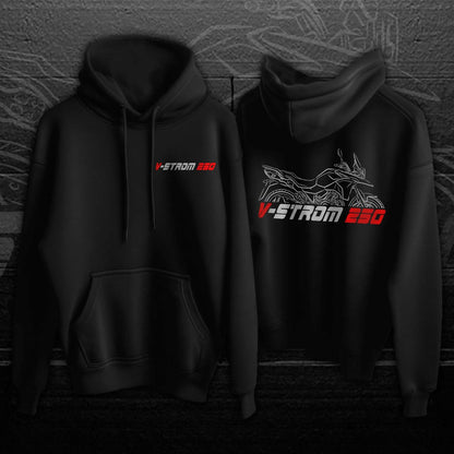 Suzuki V-STROM 250 Hoodie - Motorcycle Sweatshirt for ADV Riders