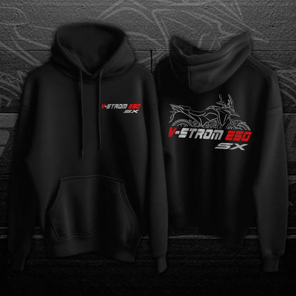 Suzuki V-STROM 250 Hoodie - Motorcycle Sweatshirt for ADV Riders