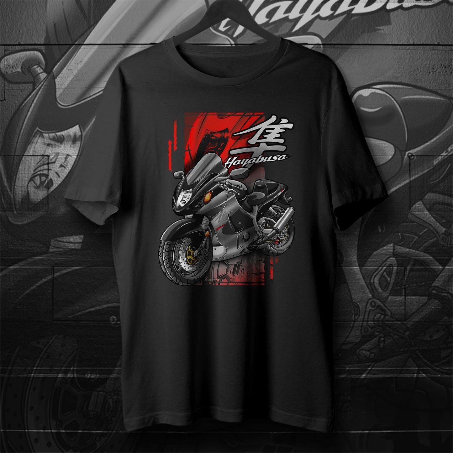 Suzuki Hayabusa 1999-2000 Inspired T-Shirt - Motorcycle Tee Shirt