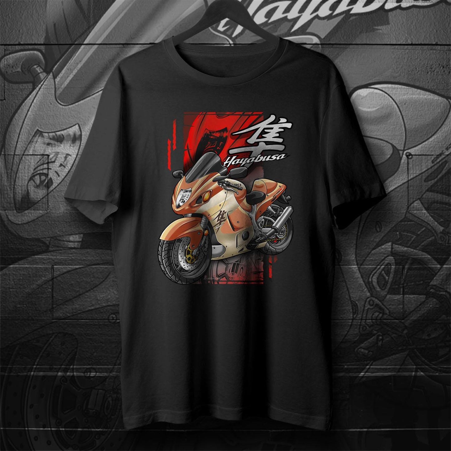 Suzuki Hayabusa 1999-2000 Inspired T-Shirt - Motorcycle Tee Shirt