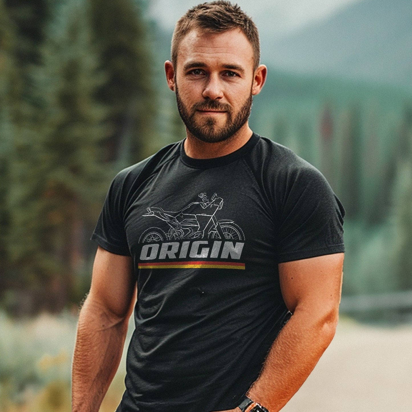 Can‑Am Origin T-Shirt - Motorcycle Tee Shirt for Riders
