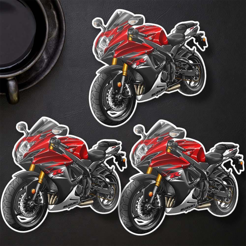 Suzuki GSX-R750 2015-16 Inspired Stickers - Set of 3 Motorcycle Decals