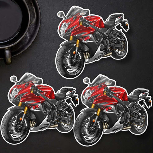 Suzuki GSX-R750 2015-16 Inspired Stickers - Set of 3 Motorcycle Decals