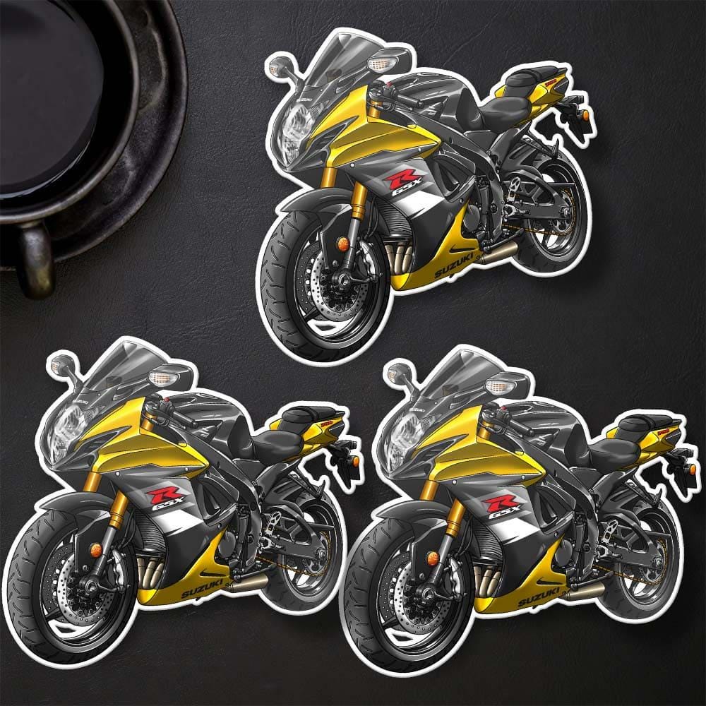 Suzuki GSX-R750 2017-20 Inspired Stickers - Set of 3 Motorcycle Decals