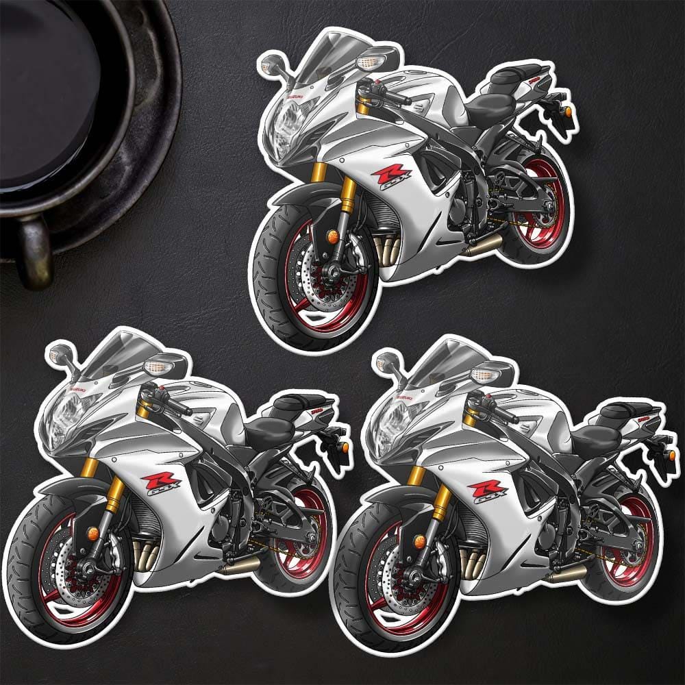 Suzuki GSX-R750 2017-20 Inspired Stickers - Set of 3 Motorcycle Decals