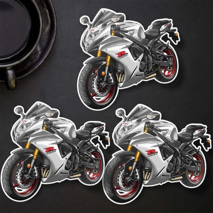Suzuki GSX-R750 2017-20 Inspired Stickers - Set of 3 Motorcycle Decals