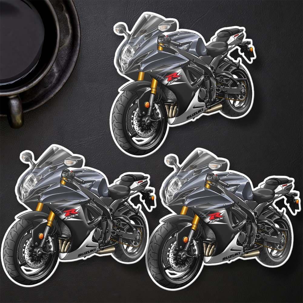 Suzuki GSX-R750 2015-16 Inspired Stickers - Set of 3 Motorcycle Decals
