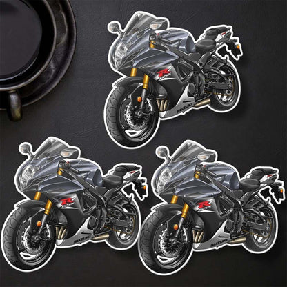 Suzuki GSX-R750 2015-16 Inspired Stickers - Set of 3 Motorcycle Decals