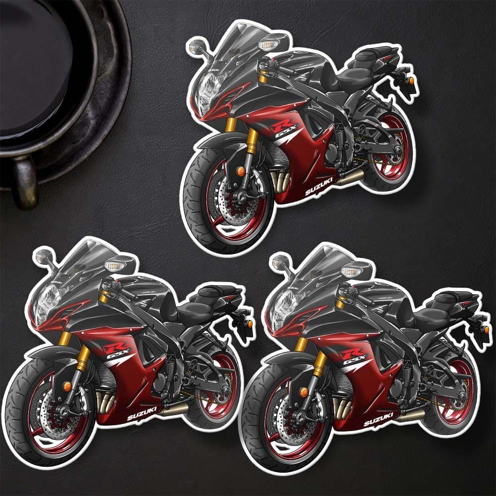 Suzuki GSX-R750 2017-20 Inspired Stickers - Set of 3 Motorcycle Decals