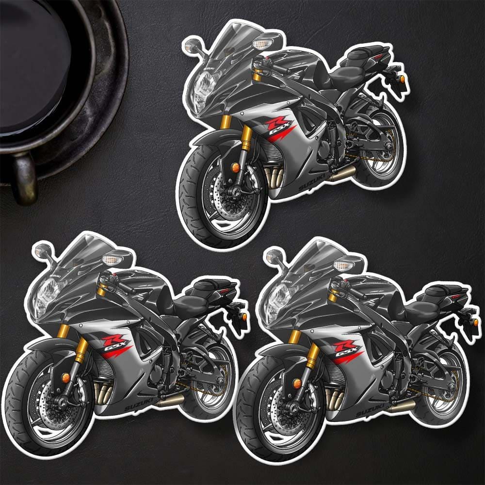 Suzuki GSX-R750 2017-20 Inspired Stickers - Set of 3 Motorcycle Decals