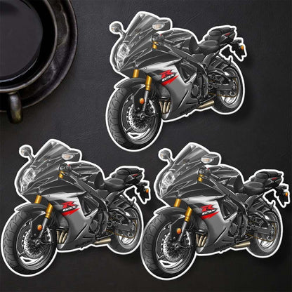 Suzuki GSX-R750 2017-20 Inspired Stickers - Set of 3 Motorcycle Decals