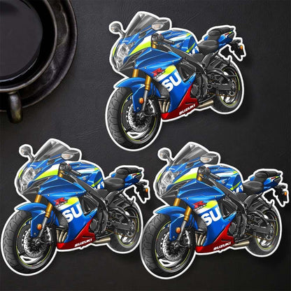 Suzuki GSX-R750 2015-16 Inspired Stickers - Set of 3 Motorcycle Decals