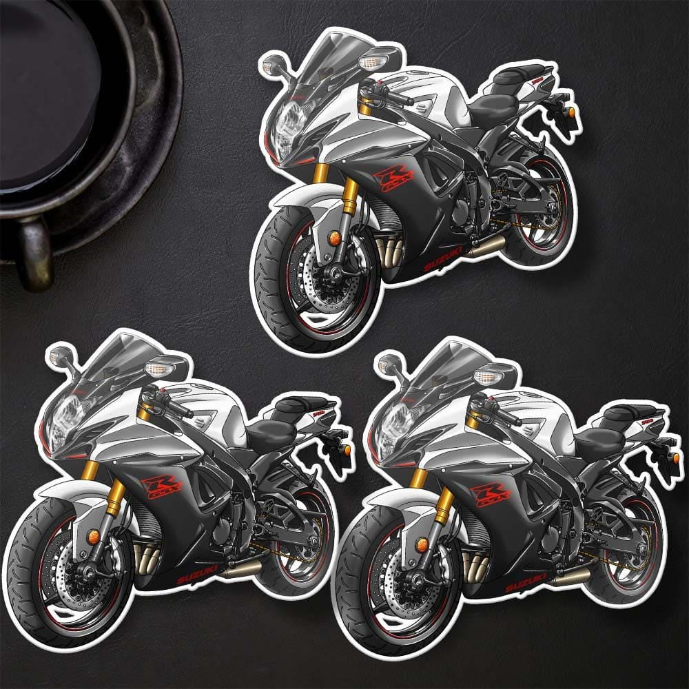 Suzuki GSX-R750 2017-20 Inspired Stickers - Set of 3 Motorcycle Decals